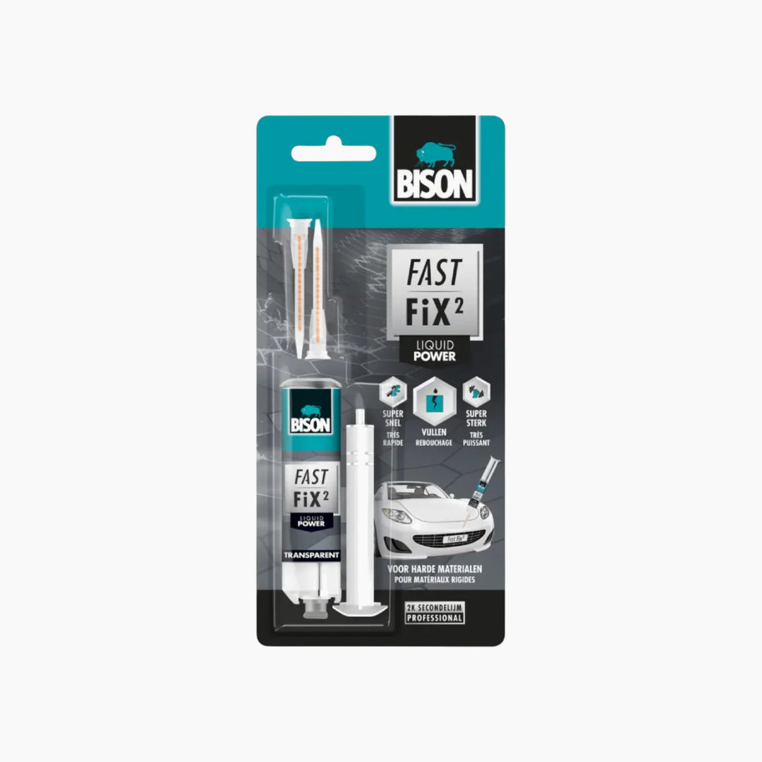 Bison Fast Fix² 10G Strong Injectable Epoxy Adhesive For Fiber And Cars