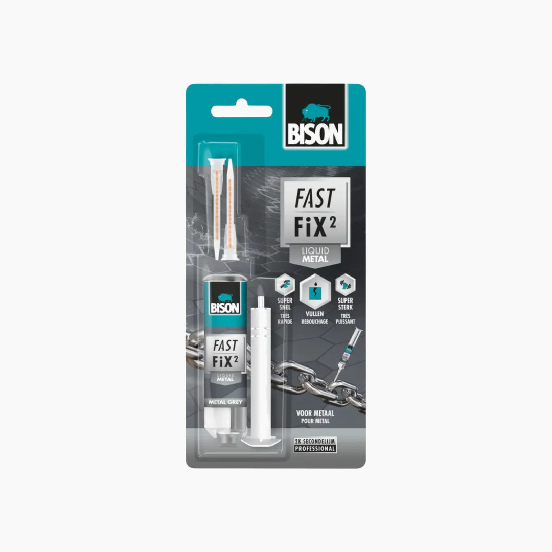 Bison Fast Fix 10G Epoxy Metal Adhesive Injector