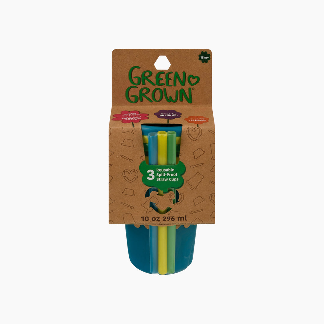 Disney Junior Greengrown 10Oz Straw Cup - Boy