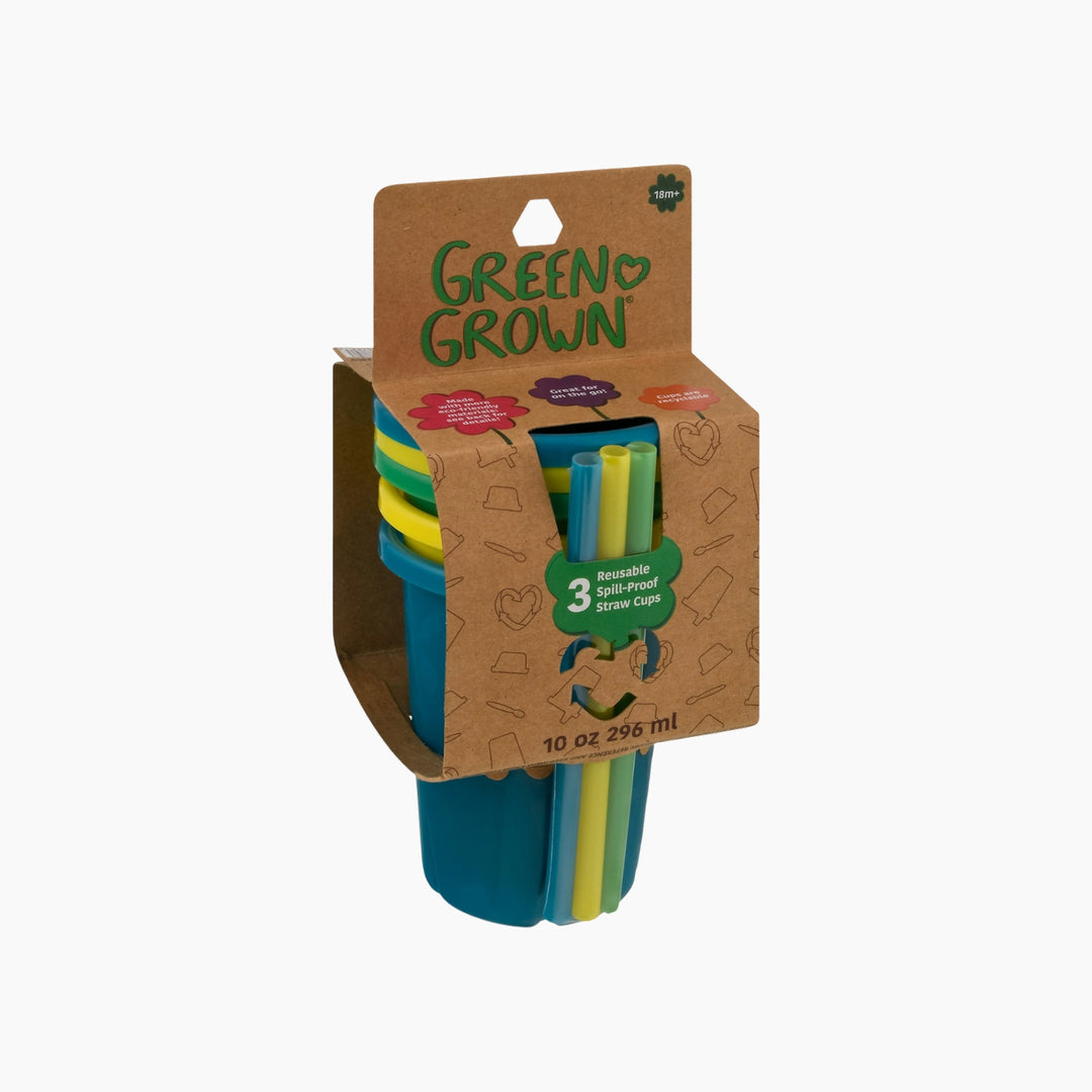 Disney Junior Greengrown 10Oz Straw Cup - Boy