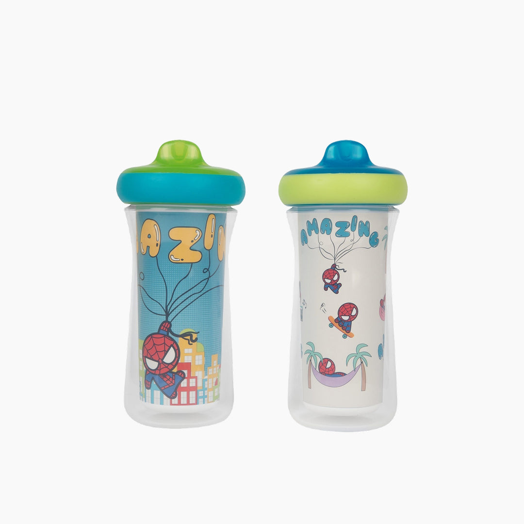 Disney Junior Tfy Marvel Insulated Sippy Cup 2Pk - Green
