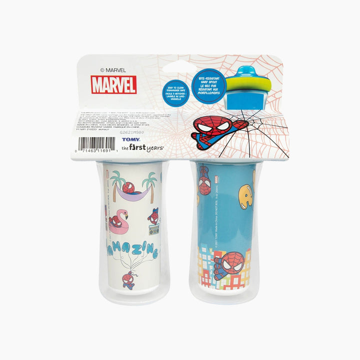 Disney Junior Tfy Marvel Insulated Sippy Cup 2Pk - Green
