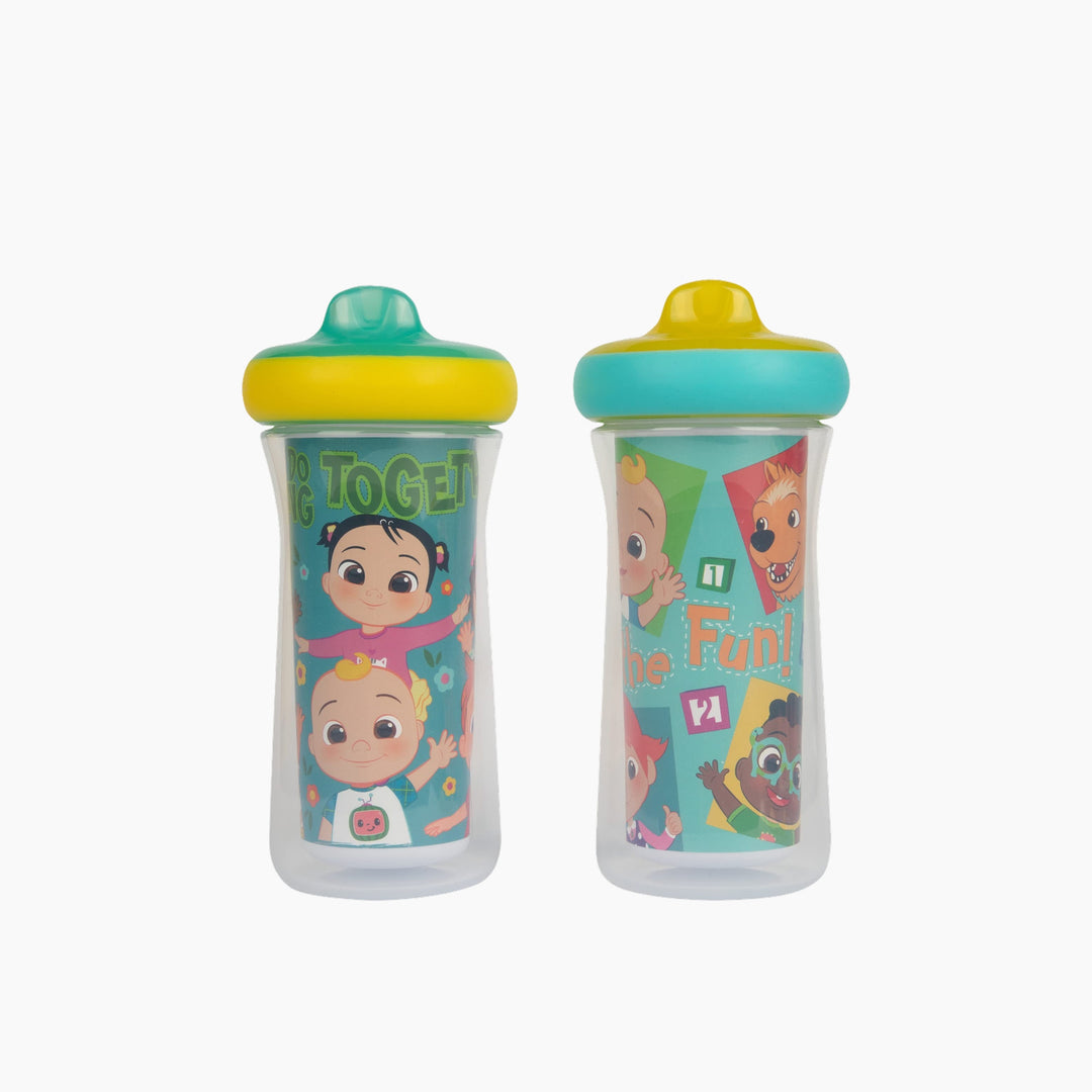 Disney Junior Cocomelon Insulated Sippy Cup, 9 Oz – 2 Pack