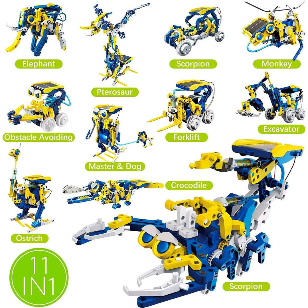 The Source 12 In 1 Solar Hydraulic Construction Kit