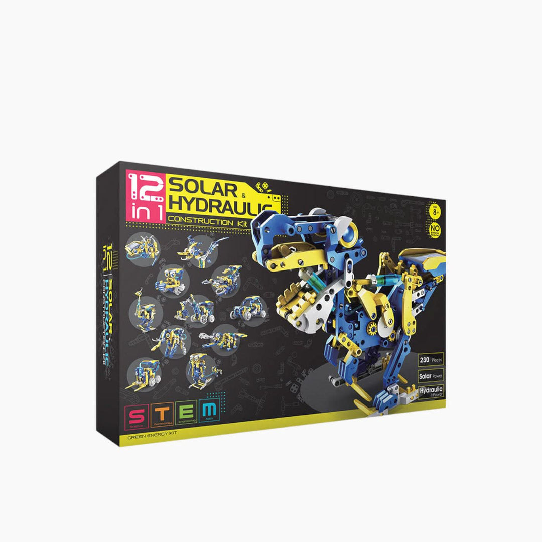The Source 12 In 1 Solar Hydraulic Construction Kit