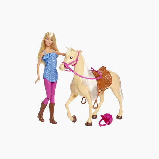 Barbie Doll & Horse
