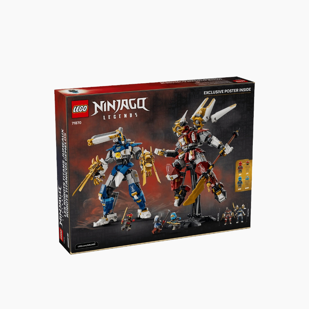 LEGO Ninjago The Twin Titan Mechs