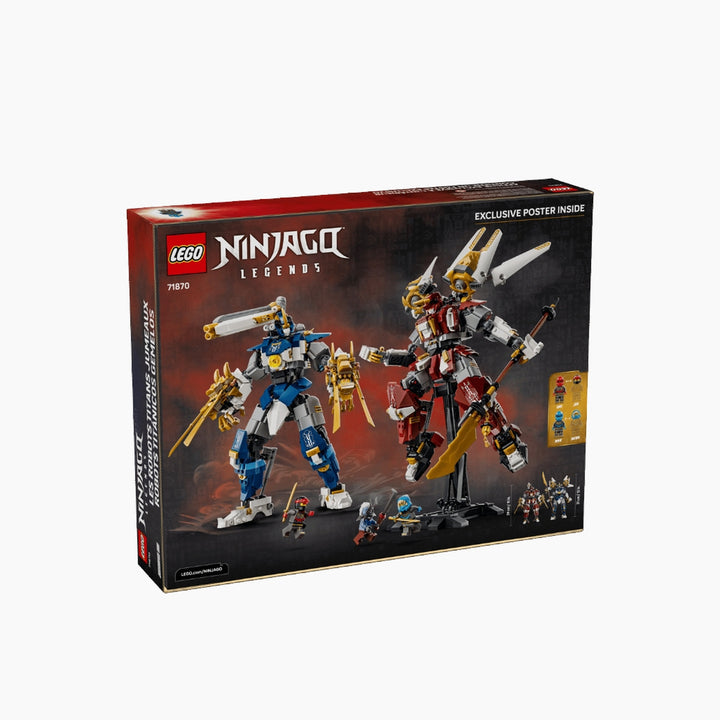 LEGO Ninjago The Twin Titan Mechs