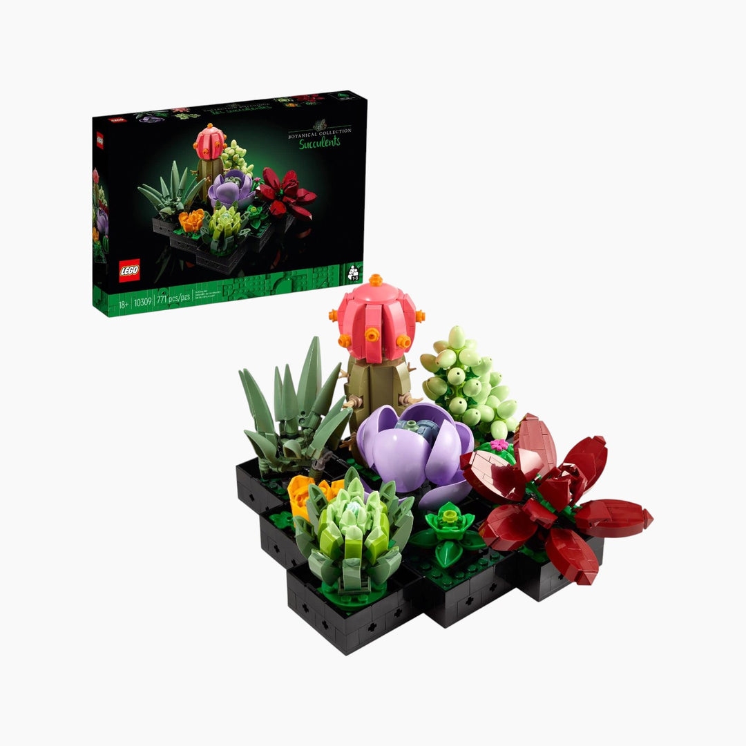 Lego 771-piece rare edition building toy set of succulents