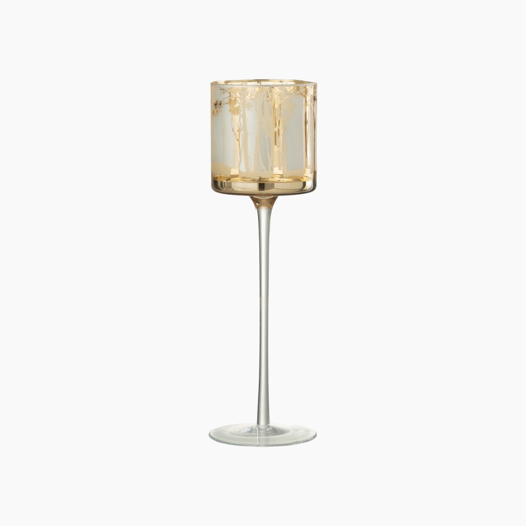 TLH Candle Holder with glass construction