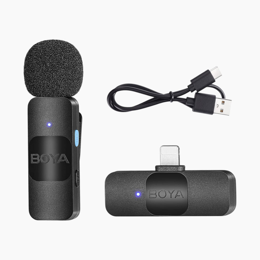 Boya V1 Lightning Wireless Microphone