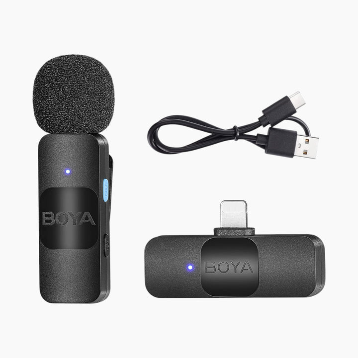 Boya V1 Lightning Wireless Microphone