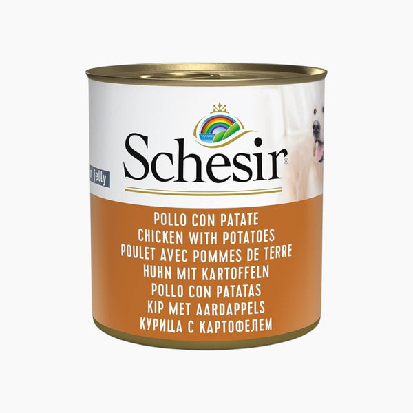 Schesir Dog Can 16x285 gm Chicken with Potatoes