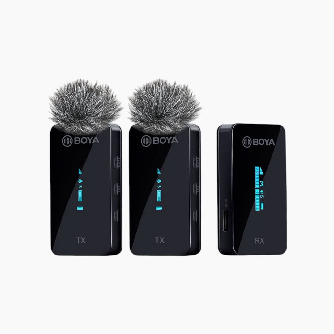 Boya BY-XM6-S6 USB-C wireless lavalier microphone system