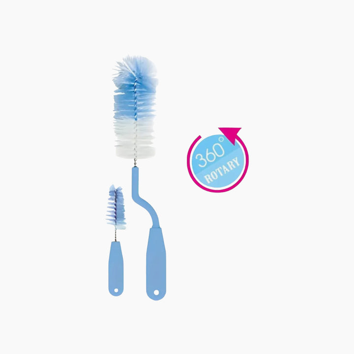 Optimal Rotary Bottle And Nipple Brush Blue