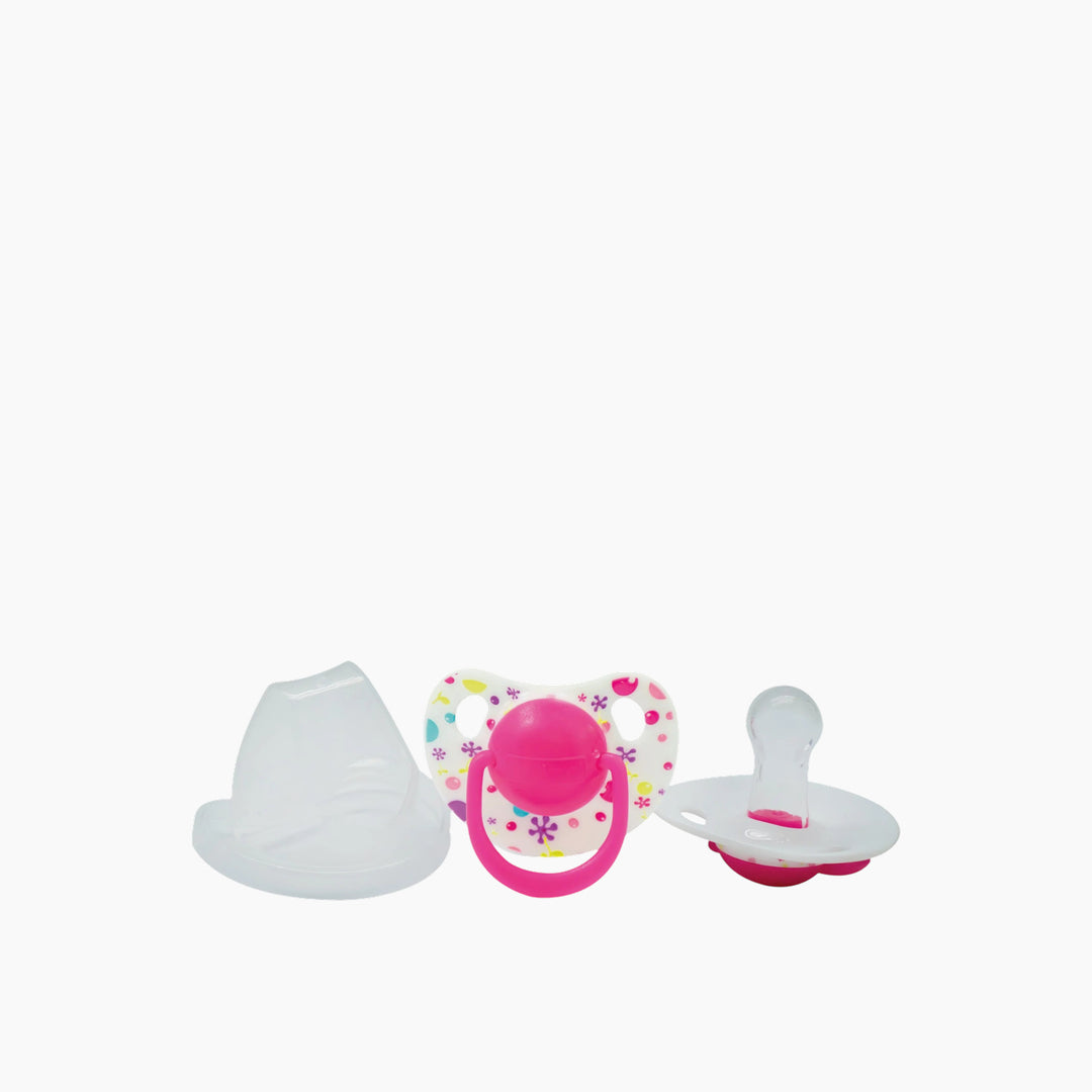 Optimal Round Silicone Nipple Pacifier 0M+ Assorted