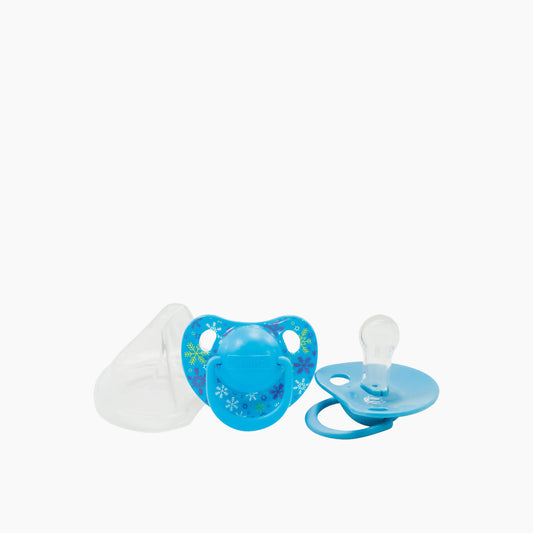 Optimal Round Silicone Nipple Pacifier 0M+ Assorted