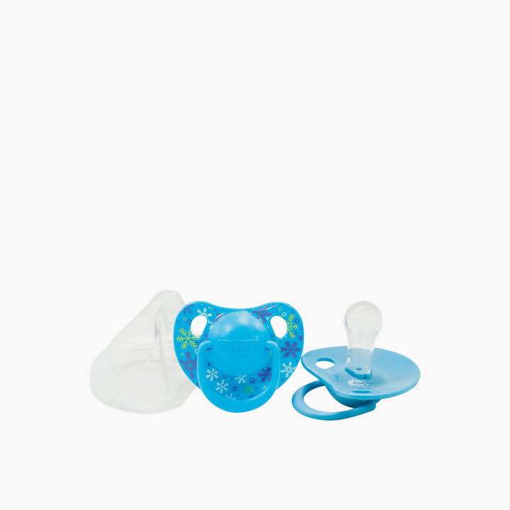 Optimal Round Silicone Nipple Pacifier 0M+ Assorted