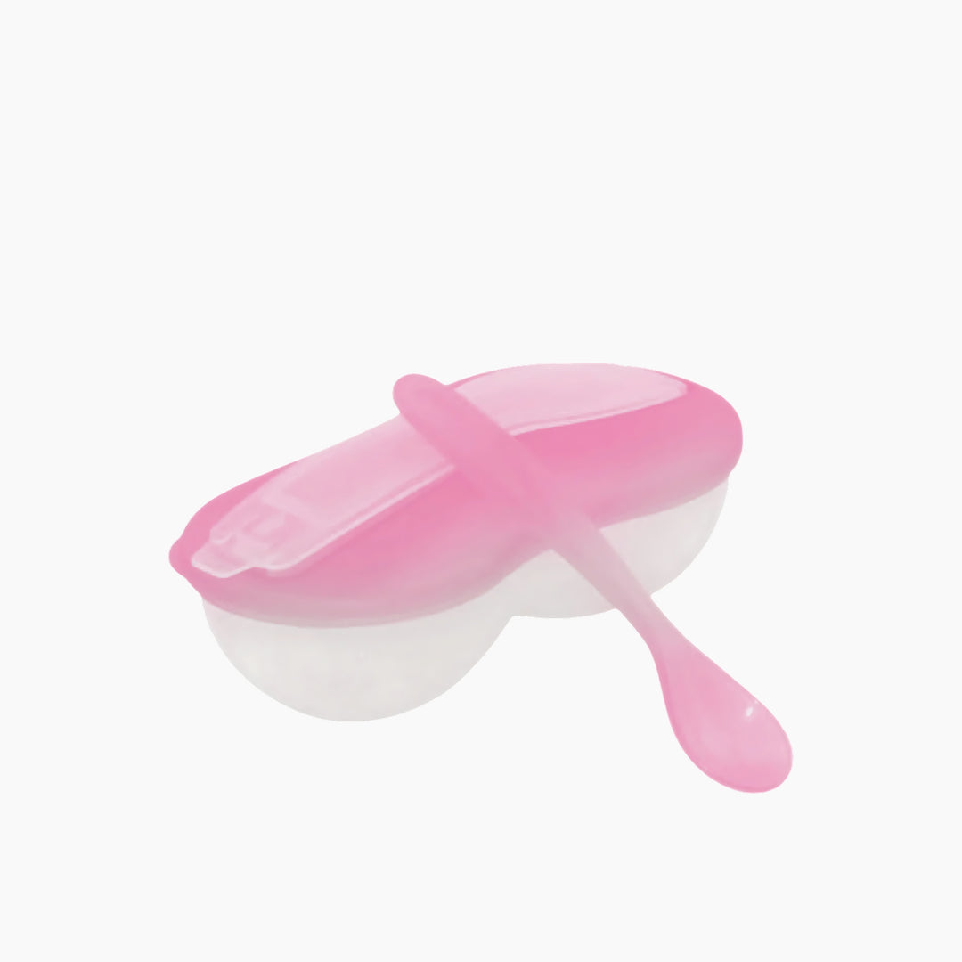 Optimal Grinding Feeding Bowl with Spoon Assorted