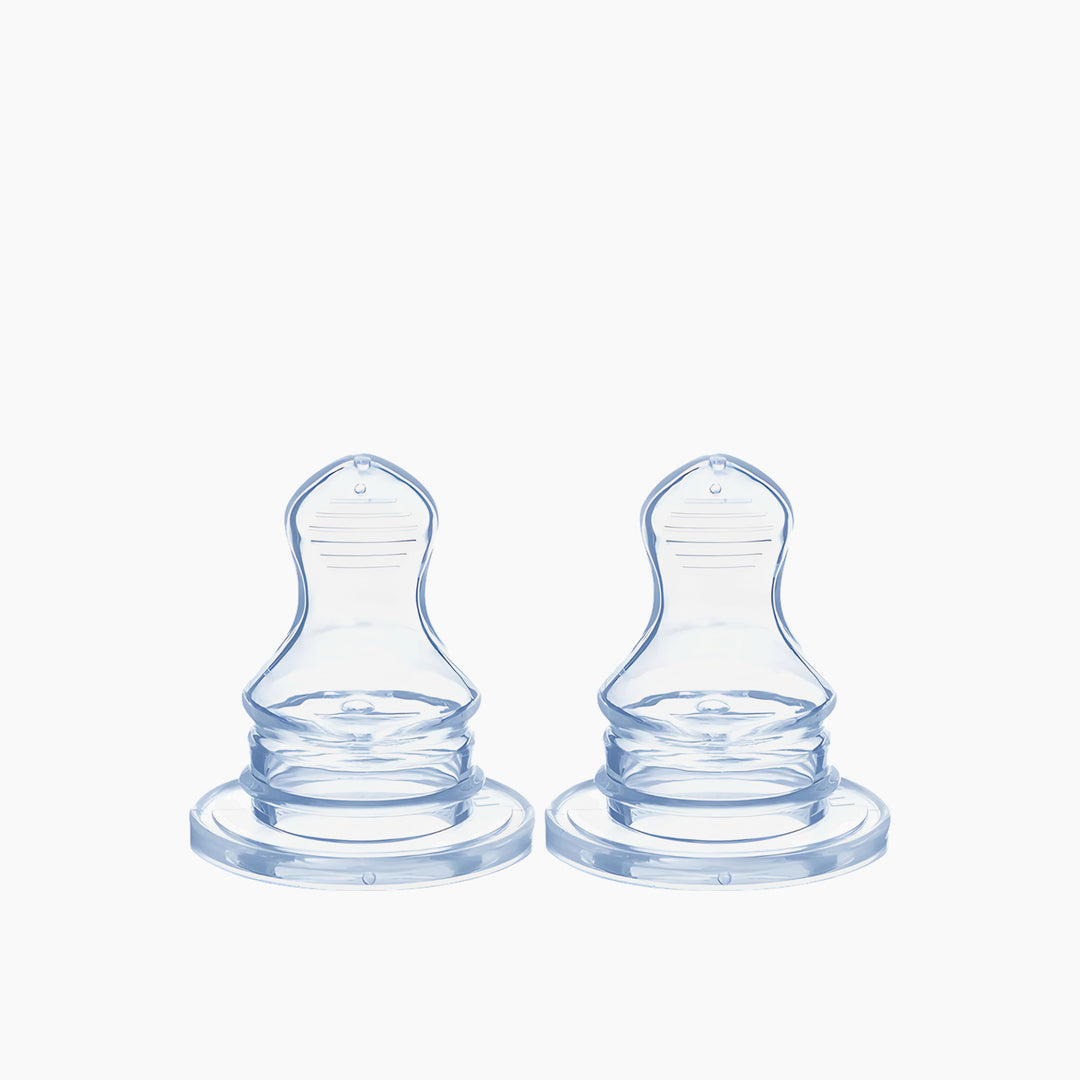 Optimal Ortho-Silicone Nipple 0+ 2Pcs