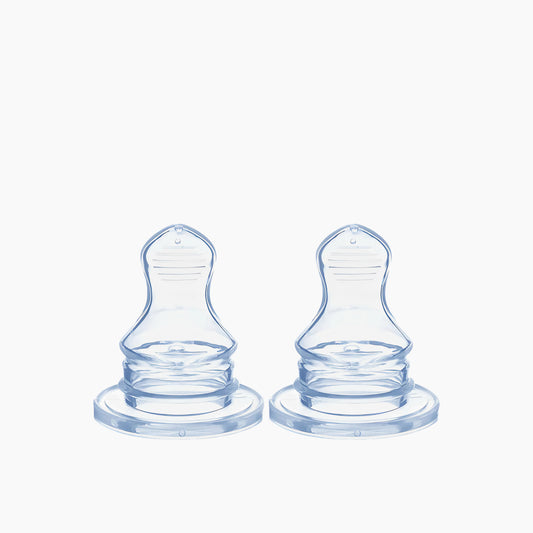 Optimal Ortho-Silicone Nipple 0+ 2Pcs
