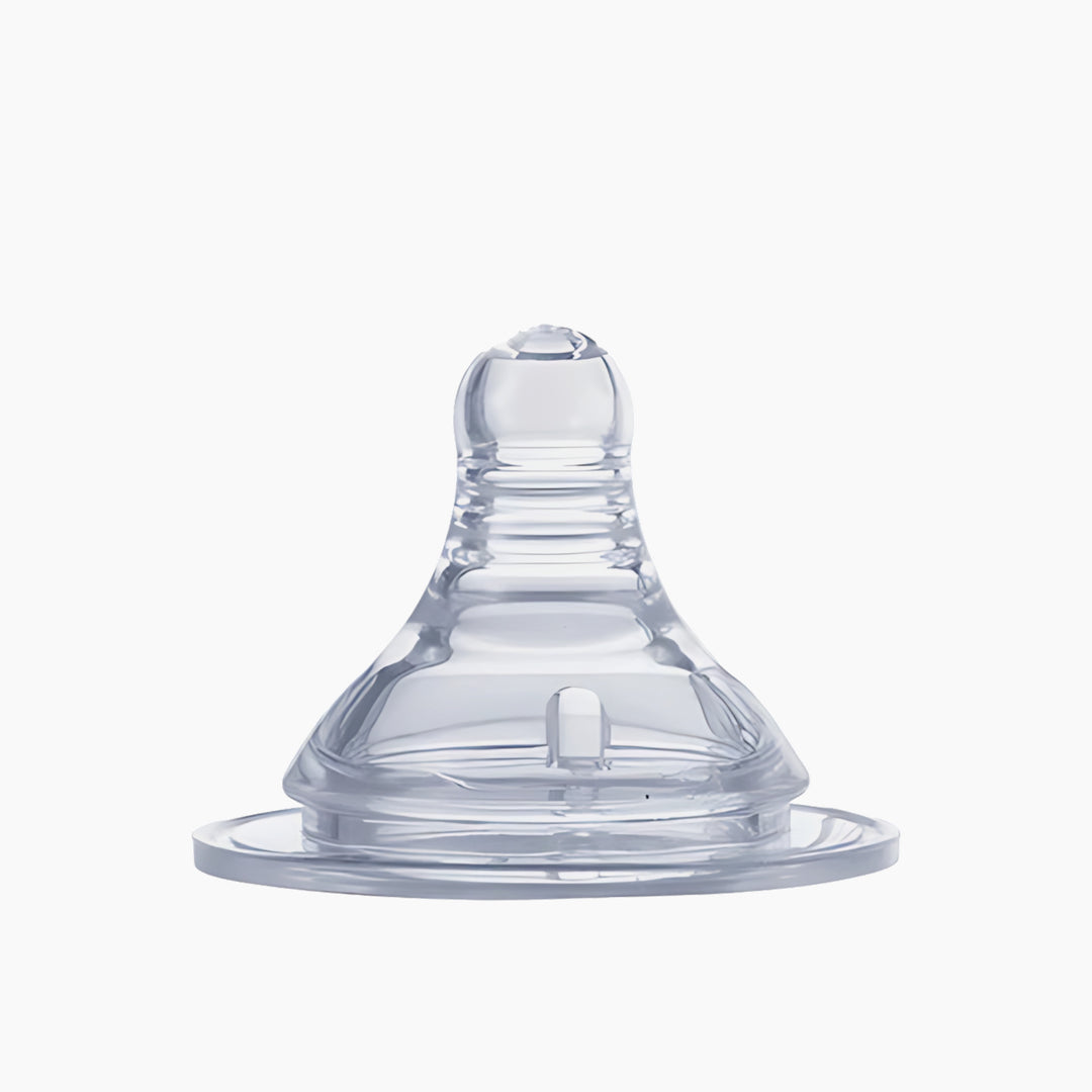Optimal Wide Neck Silicone Nipple 0+M+