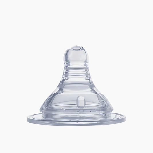Optimal Wide Neck Silicone Nipple 0+M+