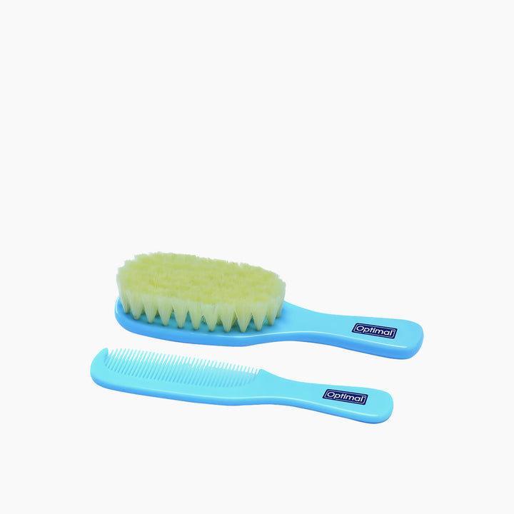 Optimal Baby Hair Brush &amp; Comb Set Assorted