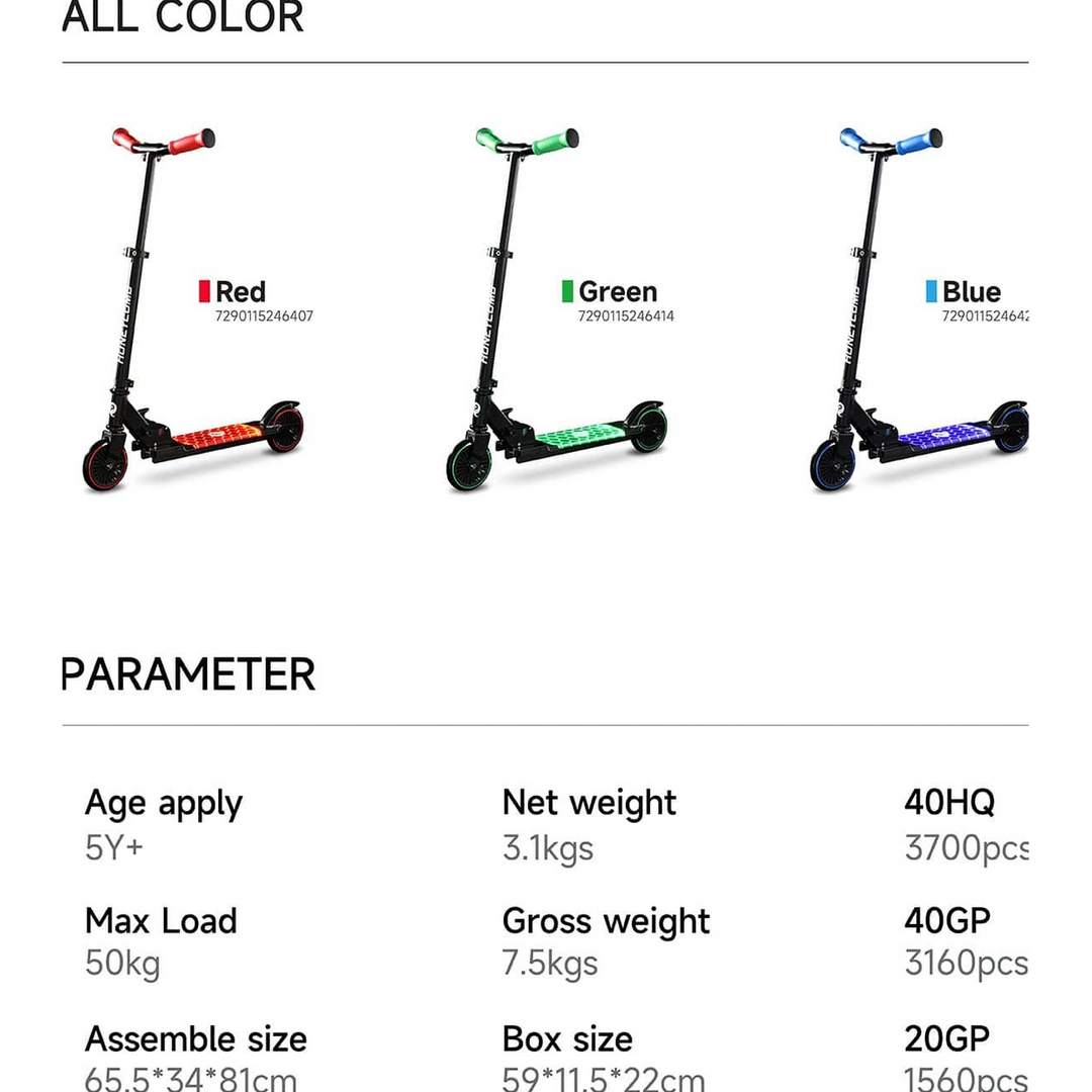 Qplay Honeycomb Scooter