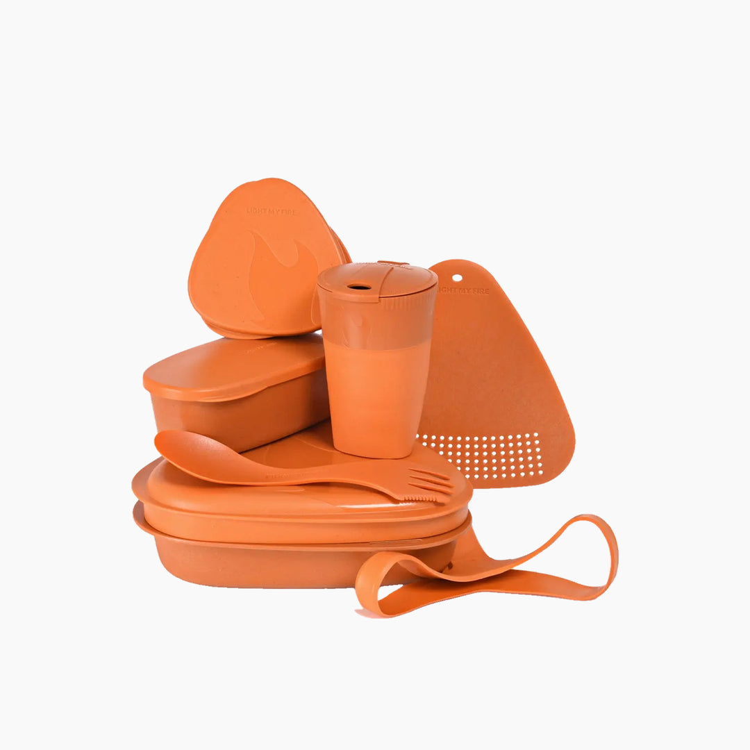 Light My Fire Mealkit Bio 8Pcs Rustyorange