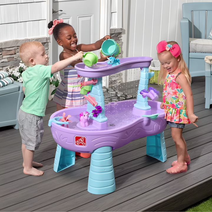 Step 2 Rain Showers &amp; Unicorns Water Table