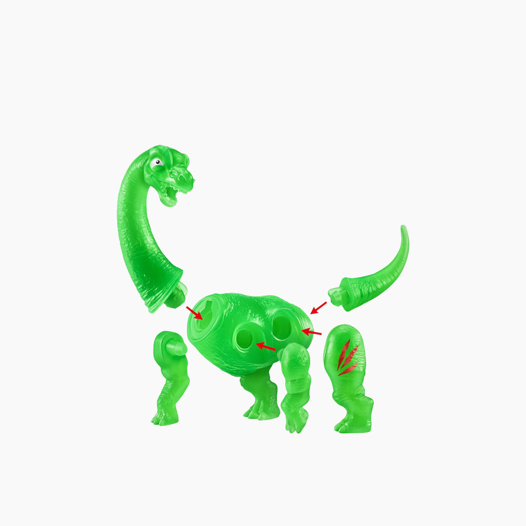 Zuru Smashers Nano Jurassic Light-Up Dino Egg with five surprises and glow-in-the-dark feature