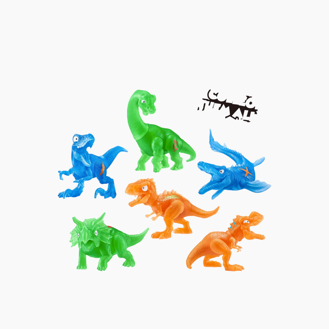Zuru Smashers Nano Jurassic Light-Up Dino Egg with five surprises and glowing slime