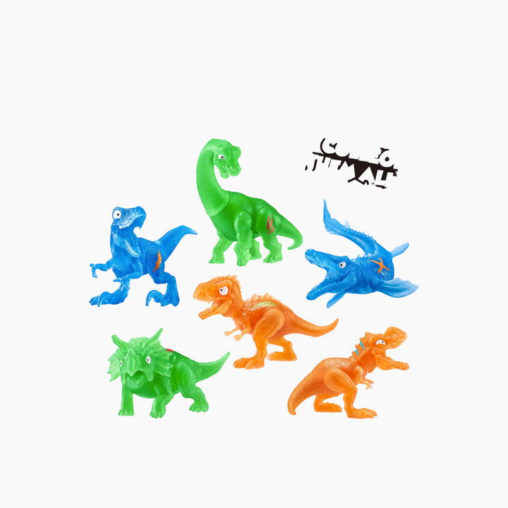 Zuru Smashers Nano Jurassic Light-Up Dino Egg with five surprises and glowing slime
