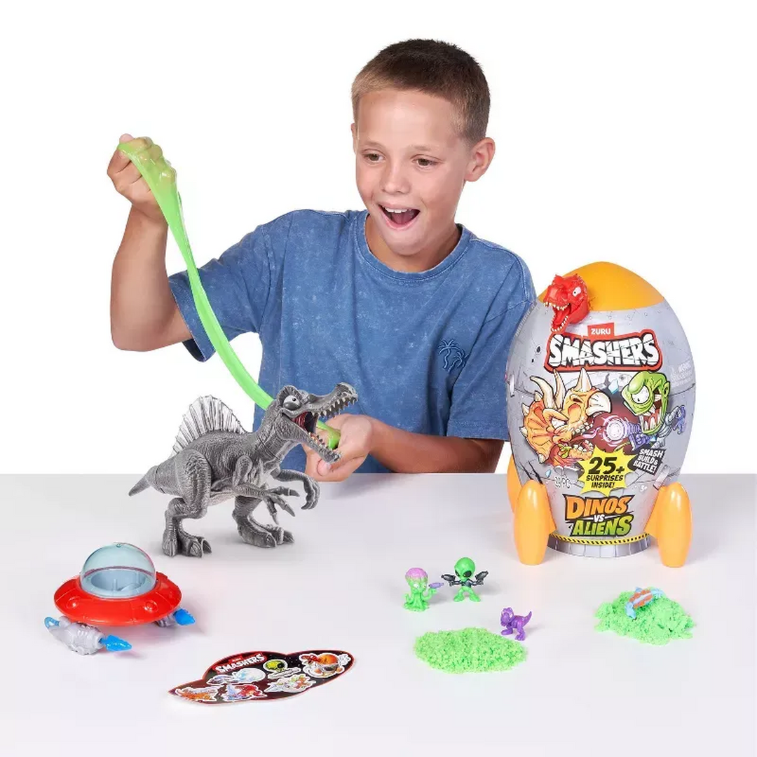 Zuru Smashers Dinos Vs Aliens Rocket Series 1 construction set toy