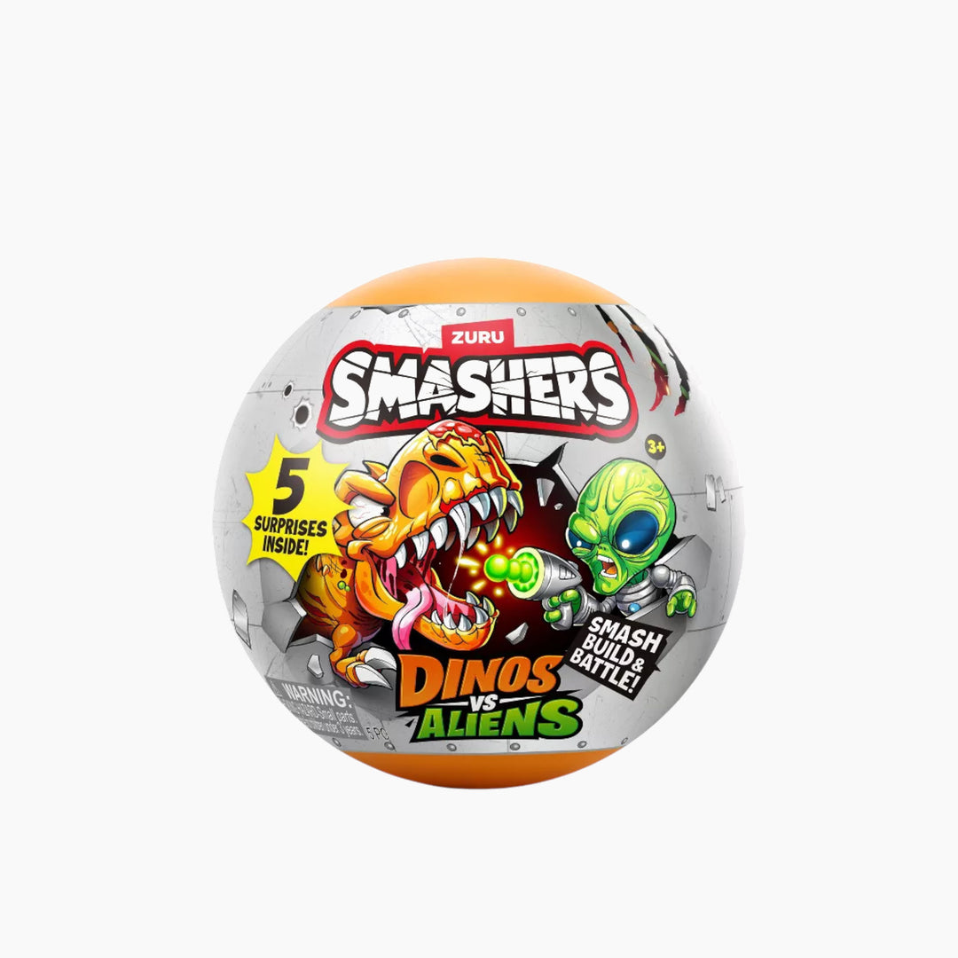 Zuru Smashers Dinos Vs Aliens Playset Animal Figure Series 1