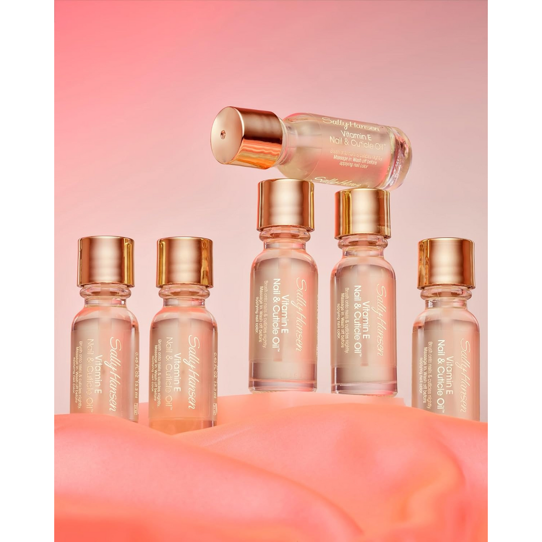 Sally Hansen Vitamin-E Nail &amp; Cuticle Oil 0.45 Ounce - HUNA