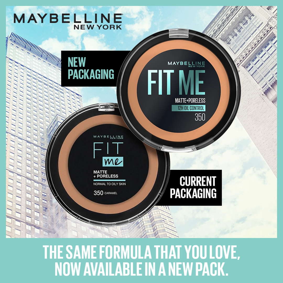 Maybeline M Fit Me M+P P Pow Ap 128 Warm Nude