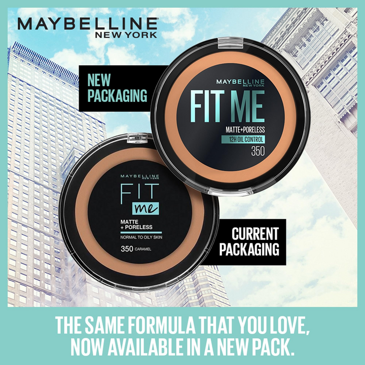 Maybeline M Fit Me M+P P Pow Ap 128 Warm Nude