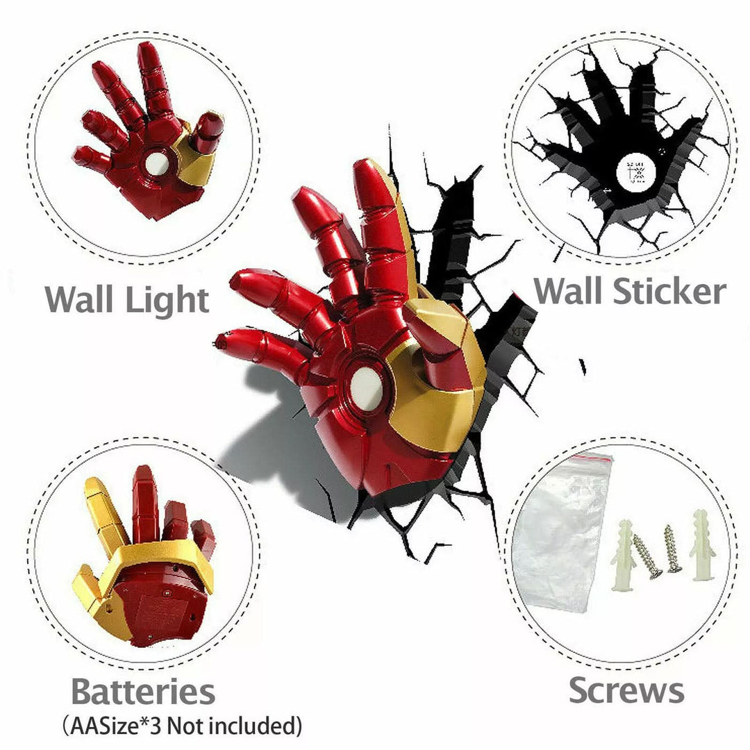 The Source 3D Marvel Iron Man Hand Light