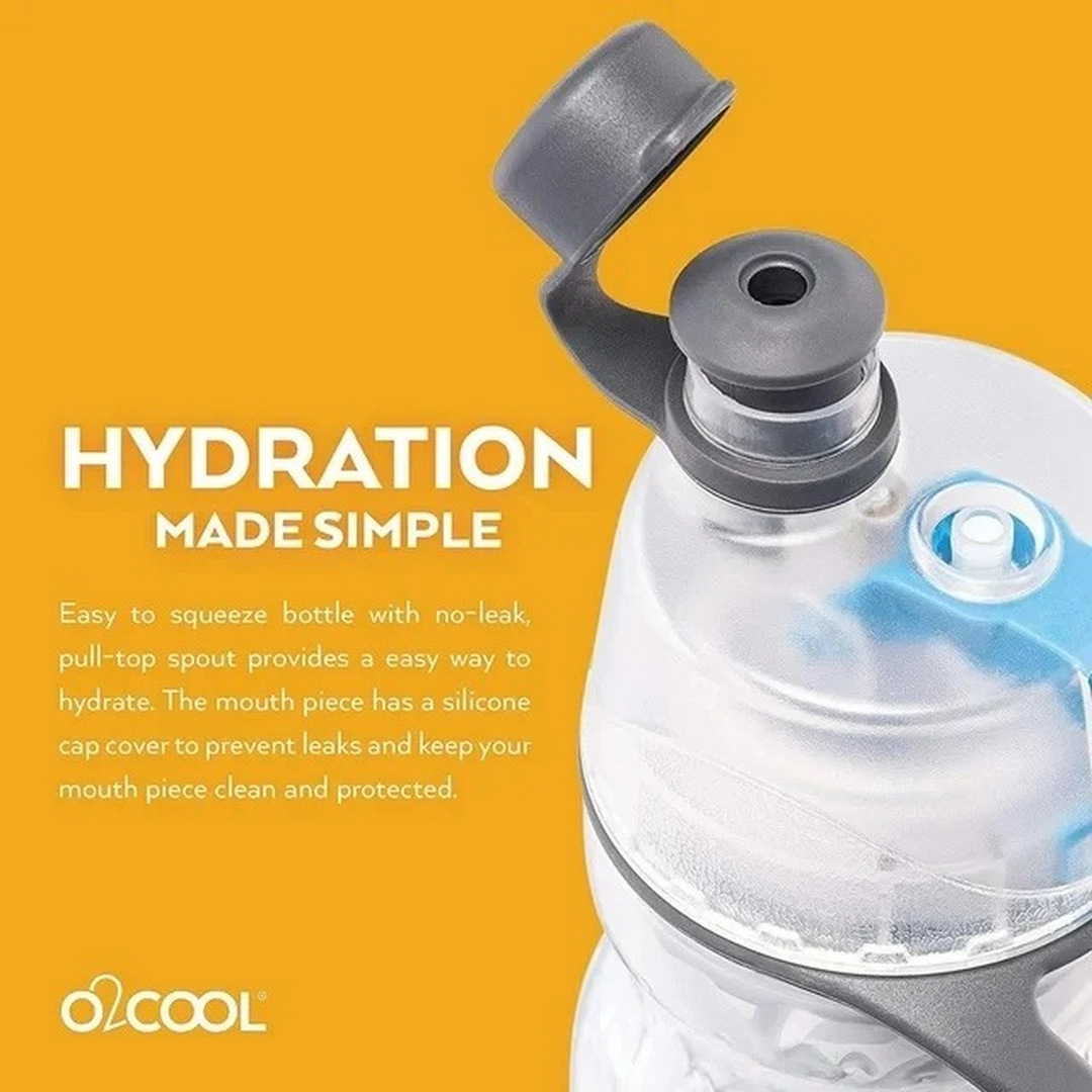 O2Cool Mist N Sip Insulated Water Bottle
