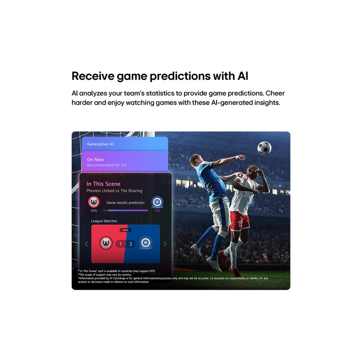 LG 75 inch QNED AI Mini LED QNED70 4K Smart TV 2026