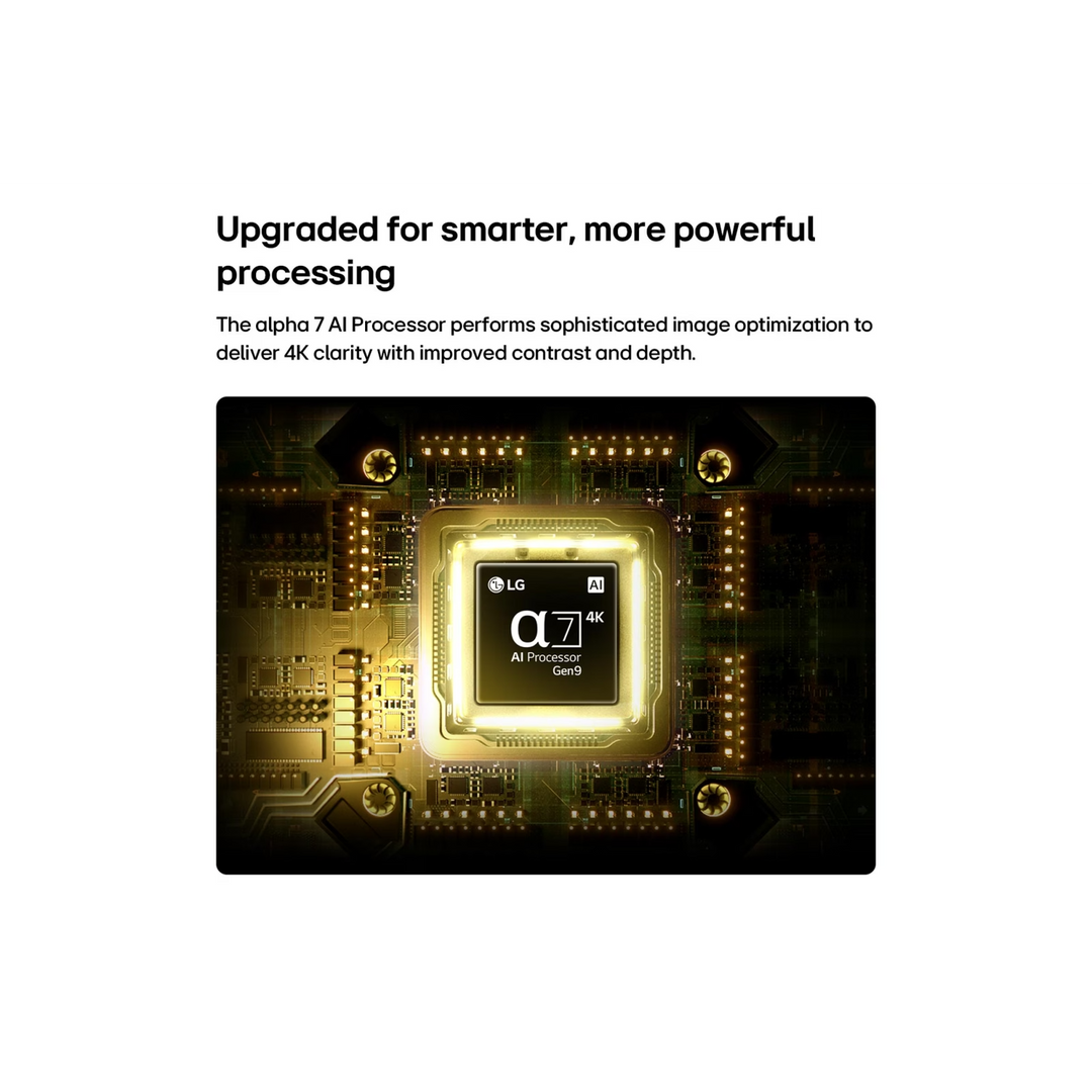 LG 75 inch QNED AI Mini LED QNED70 4K Smart TV 2026