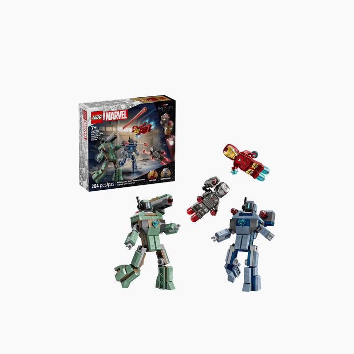 LEGO Iron Man &amp; War Machine vs. Hammer Drones- 204 Pcs