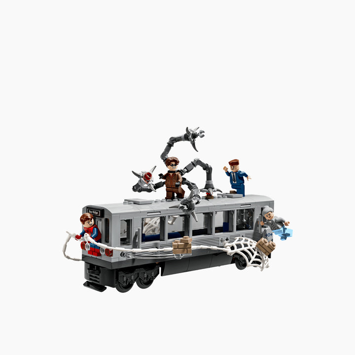 LEGO Spider-Man vs. Doc Ock Suway Train Scene- 393 Pcs