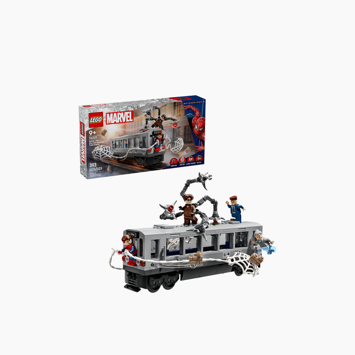 LEGO Spider-Man vs. Doc Ock Suway Train Scene- 393 Pcs