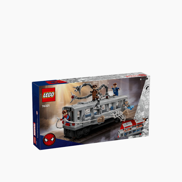 LEGO Spider-Man vs. Doc Ock Suway Train Scene- 393 Pcs