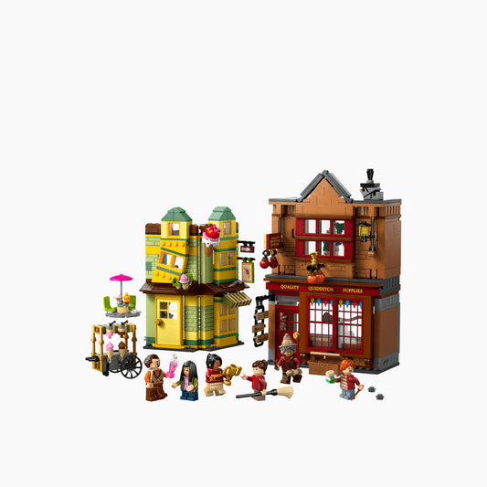 LEGO Quality Quidditch Supplies & Ice Cream Parlour- 795 Pcs