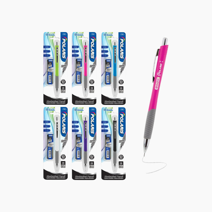 Bazic Polaris 0.7mm Mechanical Pencil With Ceramic High-Quality Lead