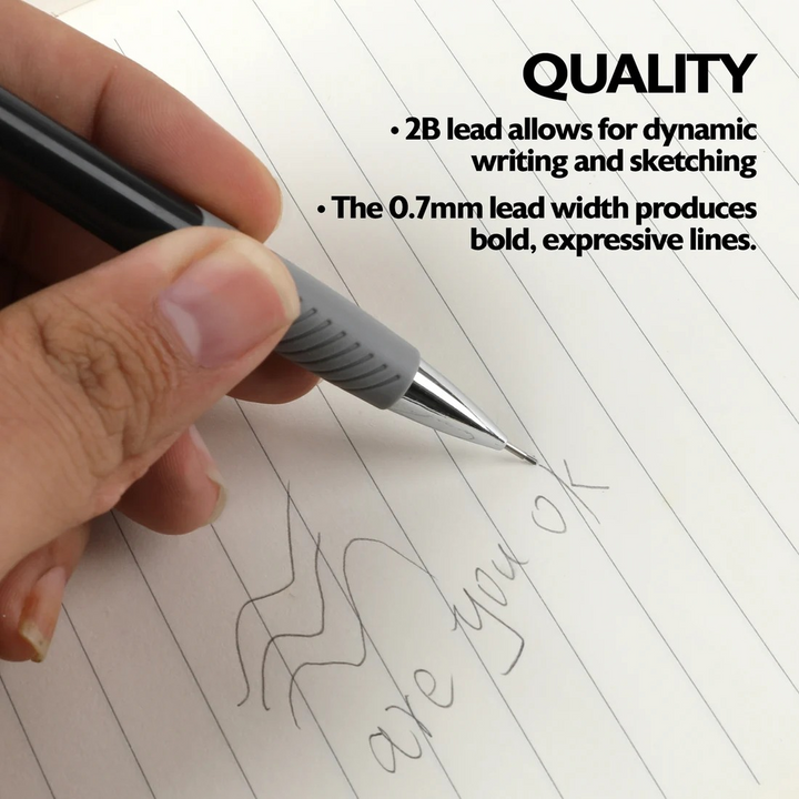 Bazic Polaris 0.7mm Mechanical Pencil With Ceramic High-Quality Lead